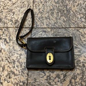 REDUCED!! Woman’s preowned leather wristlet